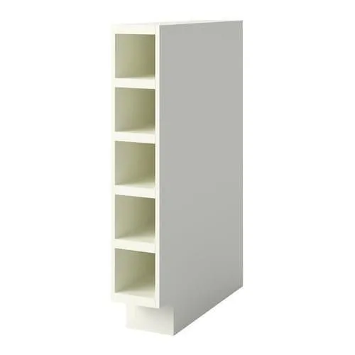 allen + roth Aveley 6-in W x 34.5-in H x 24-in D Linen Maple Drawer Wine Semi-Custom Cabinet, photo 4 of 6