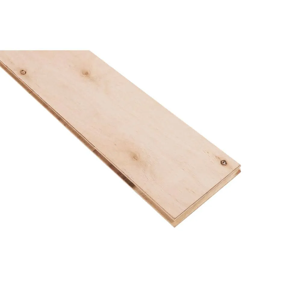 Bruce Time Honored Aged Natural White Oak 0.57 in. T x 5 in. W Tongue Groove Engineered Hardwood Flooring (31.39 Sq. Ft./case), photo 4 of 5