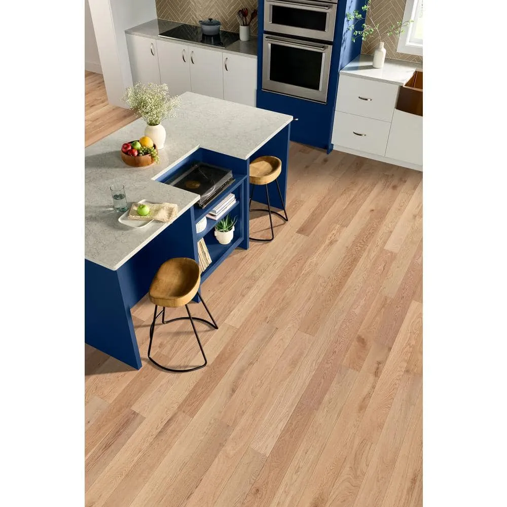 Bruce Time Honored Aged Natural White Oak 0.57 in. T x 5 in. W Tongue Groove Engineered Hardwood Flooring (31.39 Sq. Ft./case), photo 5 of 5