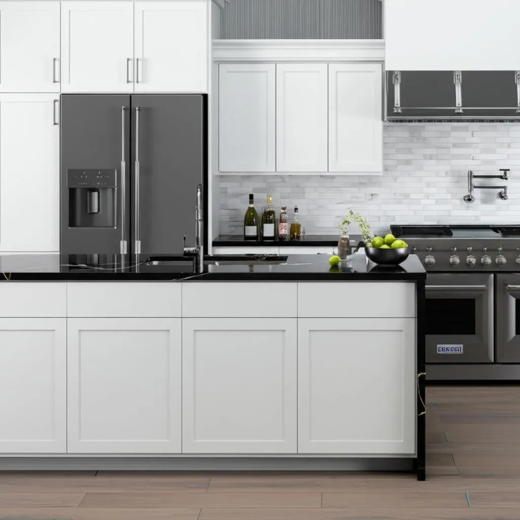 Hampton Bay Courtland Shaker Base Kitchen Cabinet in Polar White, photo 2 of 2