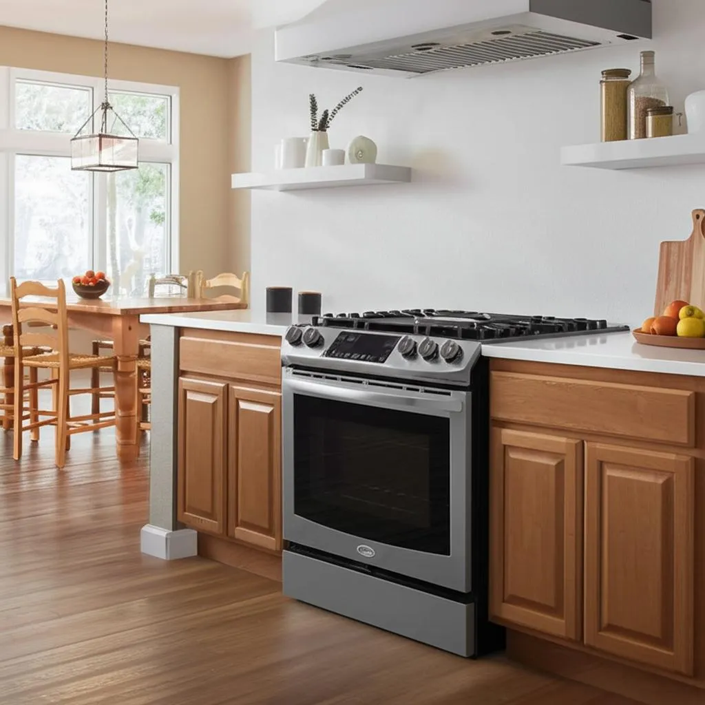 Hampton Bay Hampton 27-Inch Medium Oak Base Kitchen Cabinet, photo 2 of 2