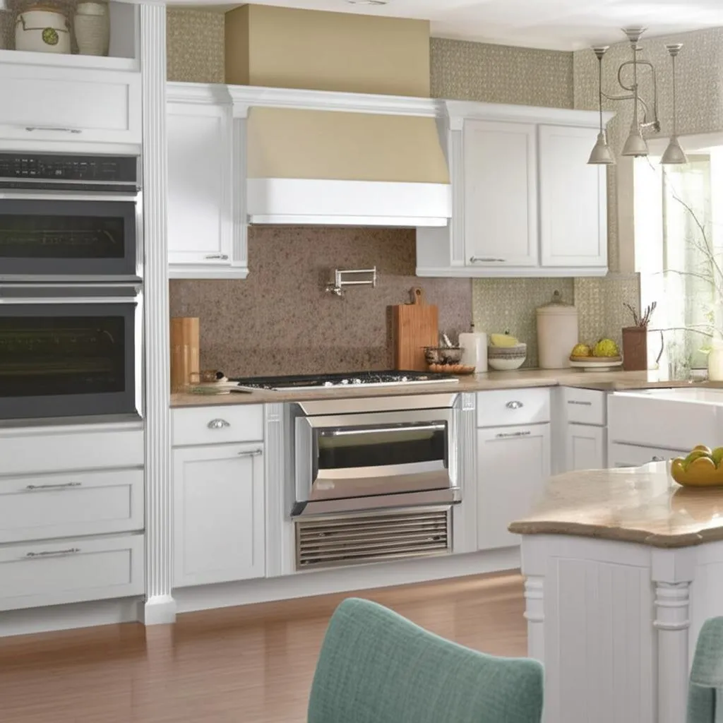 Hampton Bay Courtland Shaker Base Kitchen Cabinet in Polar White, photo 2 of 2