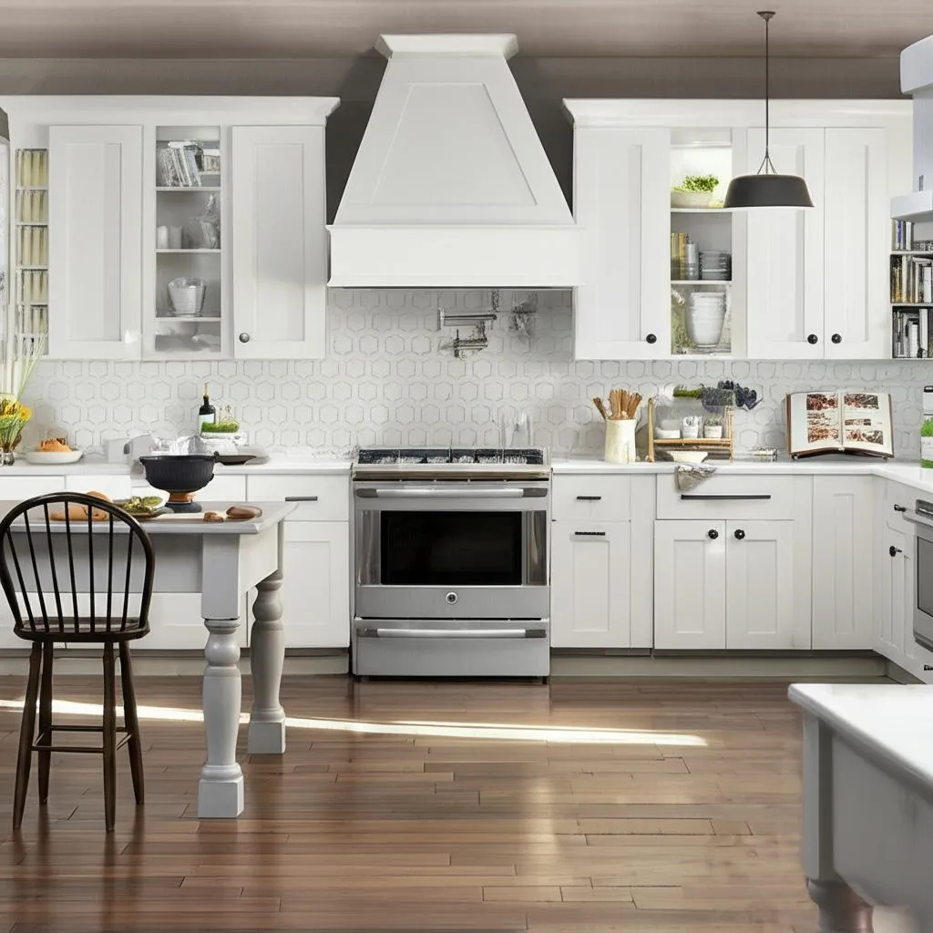 Hampton Bay Shaker 18 in. Satin White Base Kitchen Cabinet, photo 2 of 2