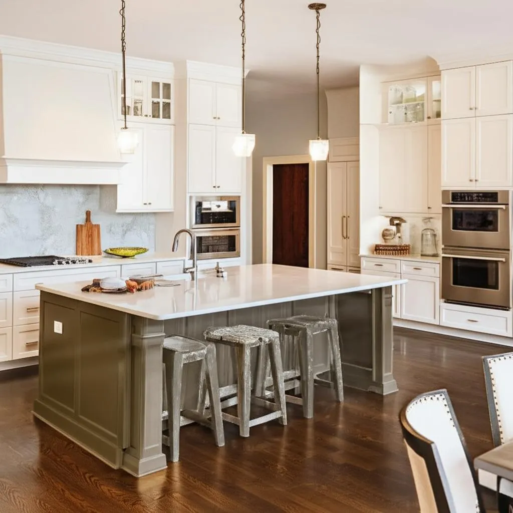 Hampton Bay Courtland 18 in. Shaker Base Kitchen Cabinet in Polar White, photo 2 of 2