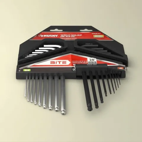 BITE SAE/Metric Non-Slip Hex Key Set