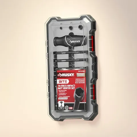 BITE SAE Impact Ready Interchangeable Nut Driver Set with Cushion-Grip Handle