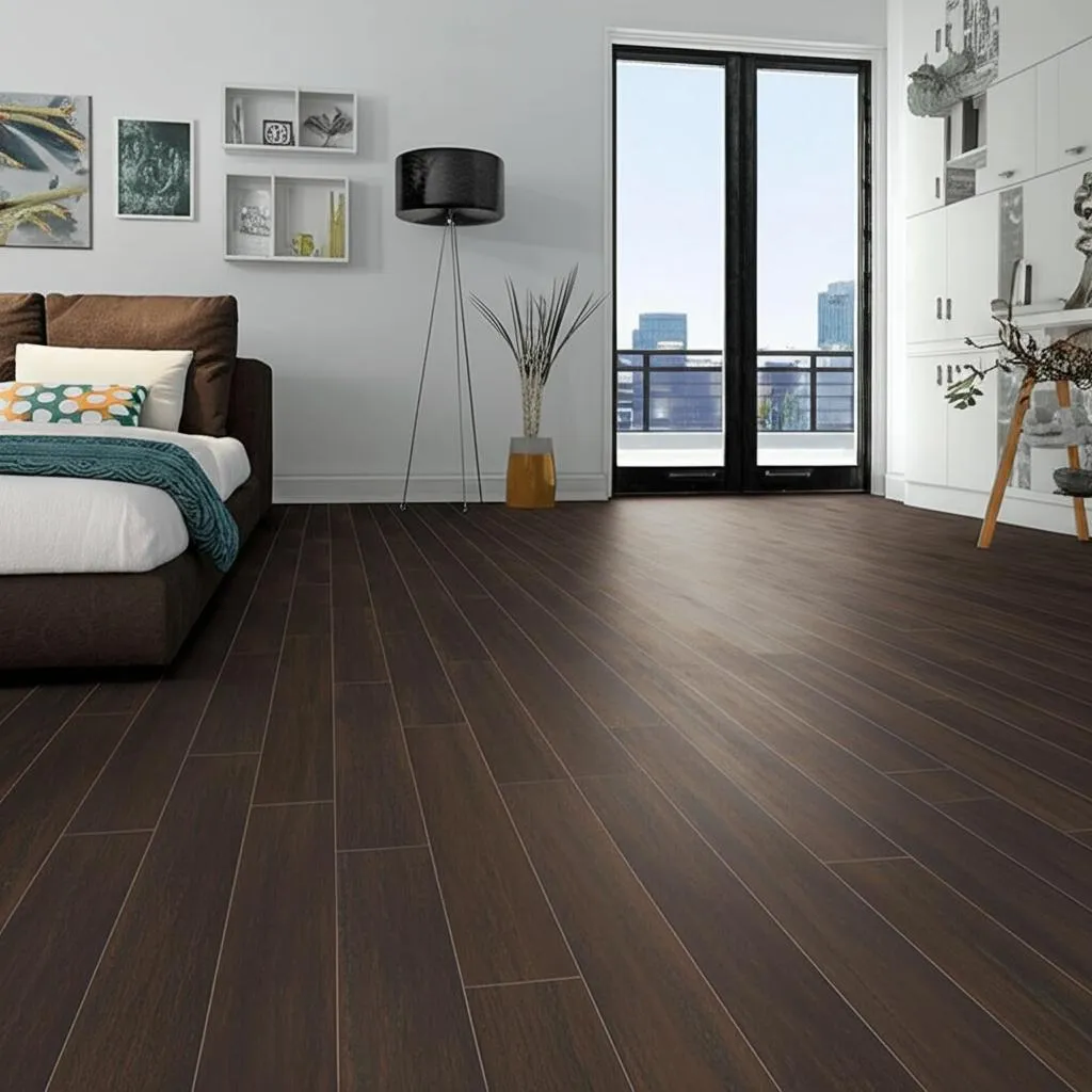 Home Decorators Collection Wire Brushed Strand Woven Prescott Bamboo Flooring, photo 2 of 2