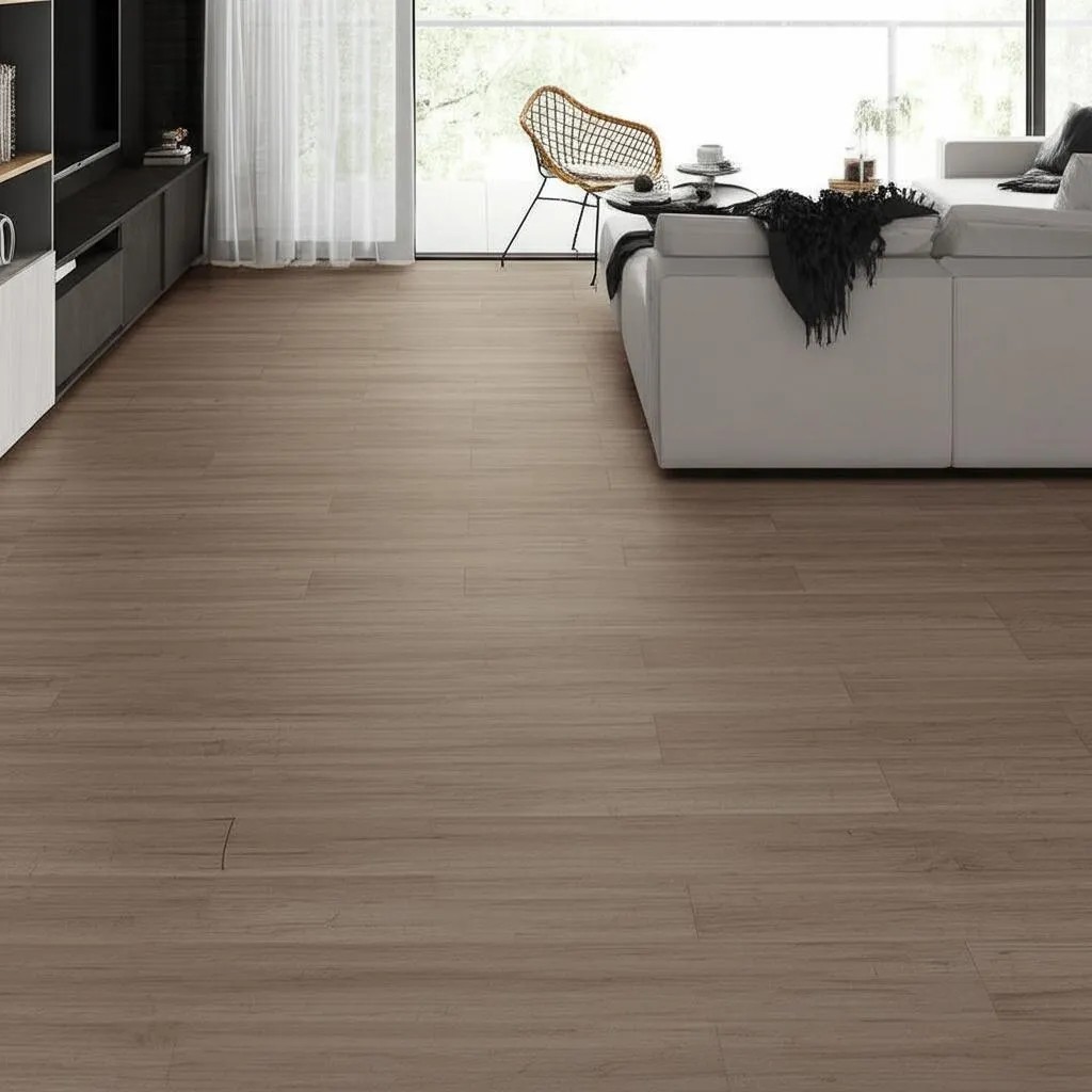 Home Decorators Collection Hand Scraped Strand Woven Charcoal Bamboo Flooring, photo 2 of 2