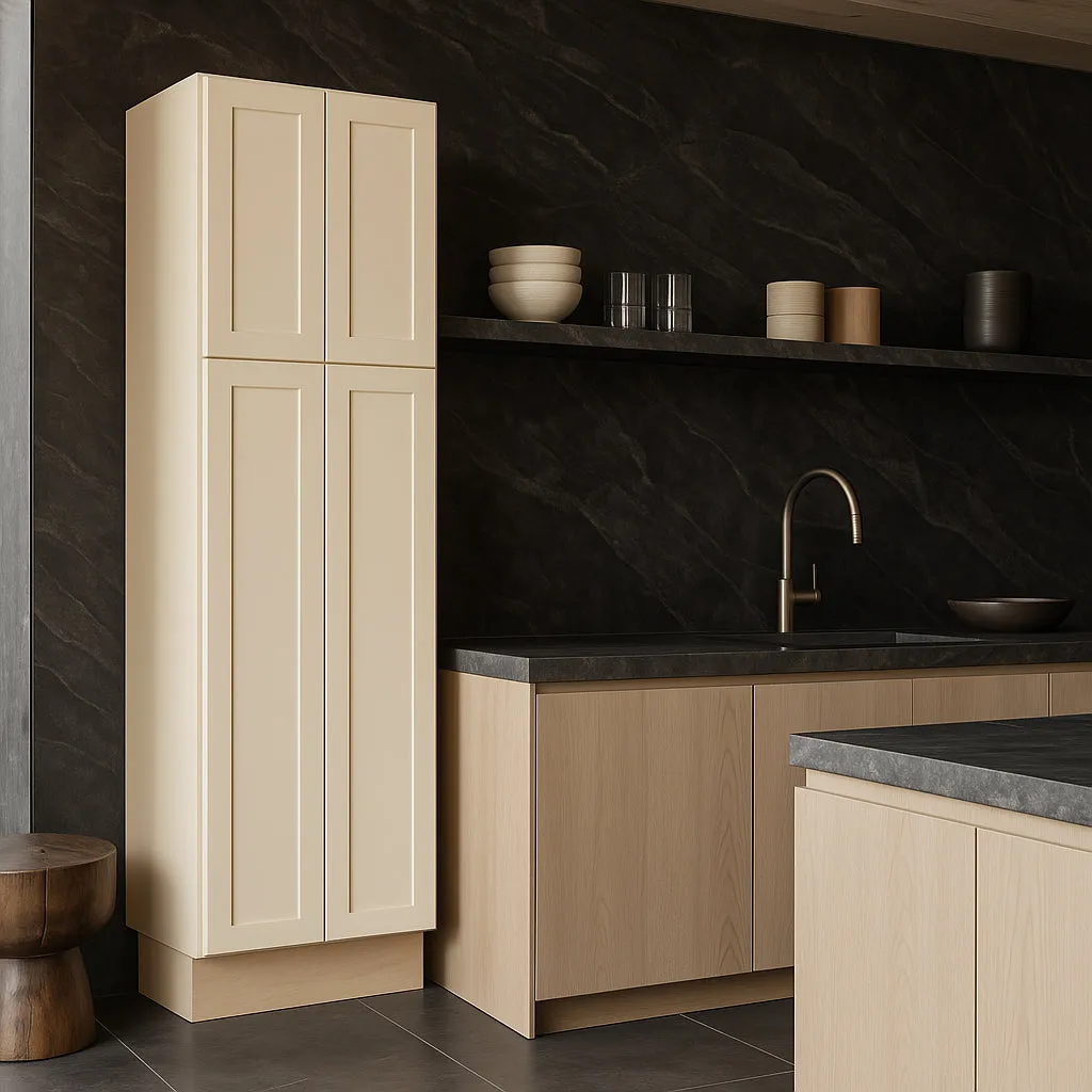 Brookfield Pacific White Kitchen Cabinet - Home Decorators Collection, photo 3 of 3