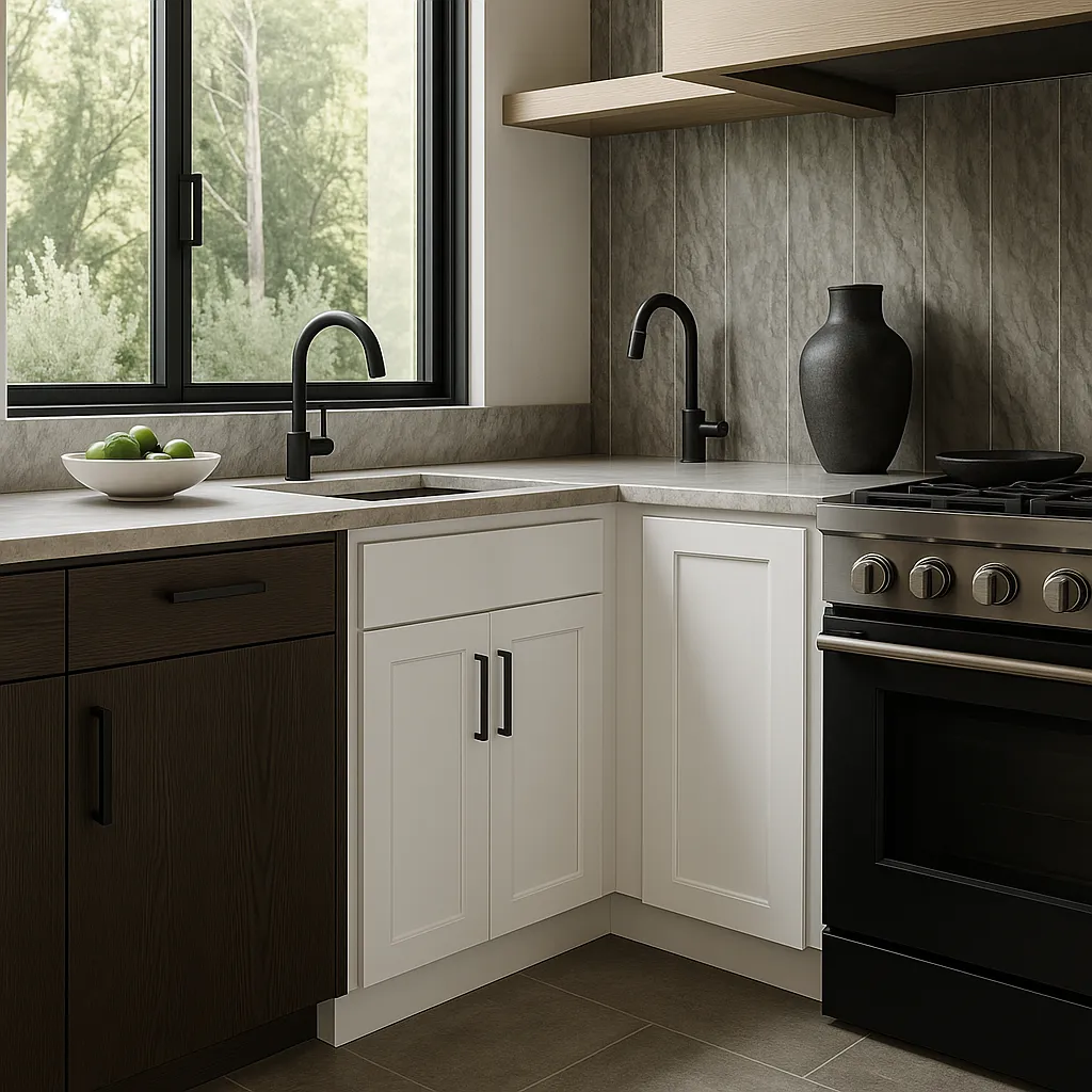 Home Decorators Collection Newport Pacific White Shaker Base Kitchen Cabinet, photo 3 of 3