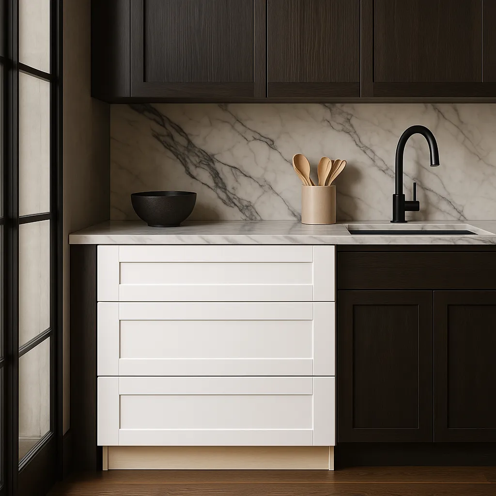 Home Decorators Collection Vesper White Shaker Base Kitchen Cabinet with Soft Close, photo 3 of 3