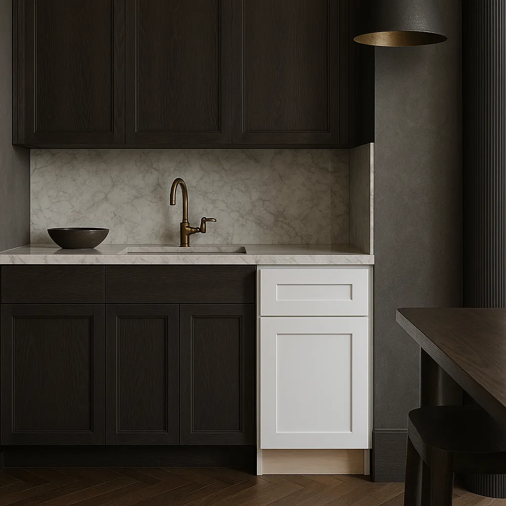 Home Decorators Collection Newport Pacific White Base Kitchen Cabinet, photo 3 of 3