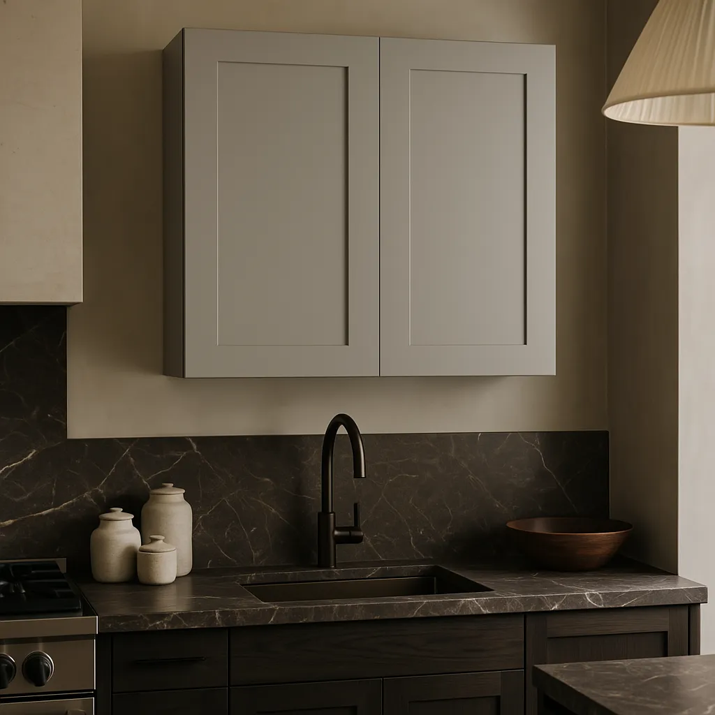 Home Decorators Collection Tremont Pearl Gray Shaker Wall Kitchen Cabinet, photo 3 of 3