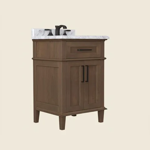 Sonoma 24-inch Almond Latte Vanity