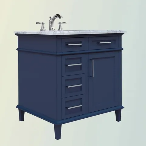 Sonoma 36" Midnight Blue Vanity