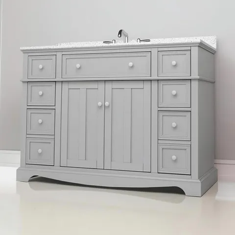 Fremont 49" Grey Bath Vanity