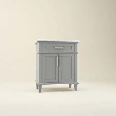 Sonoma 30-inch Vanity with Marble Top