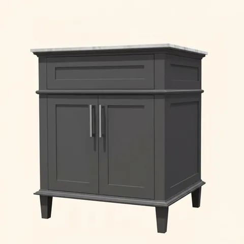 Sonoma 30-inch Vanity with Marble Top
