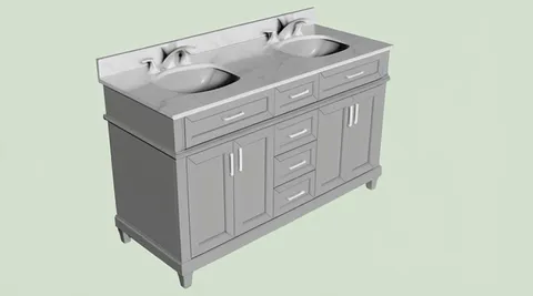 Talmore 60-inch Double Sink Vanity