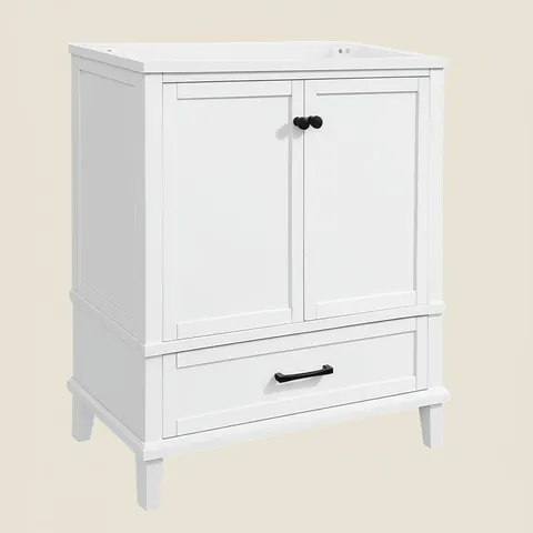 Merryfield 30" White Vanity Cabinet