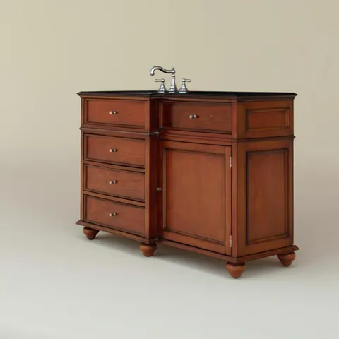 Hampton Harbor 48" Vanity in Sequoia
