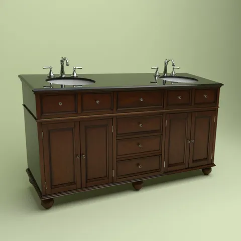 Hampton Harbor Double Sink Vanity