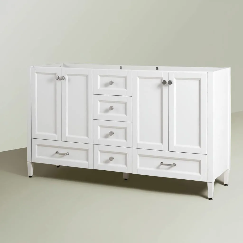 Claxby 48 in. W x 34 in H x 22 in. D Bath Vanity Cabinet Only in Chocolate, photo 30 of 33