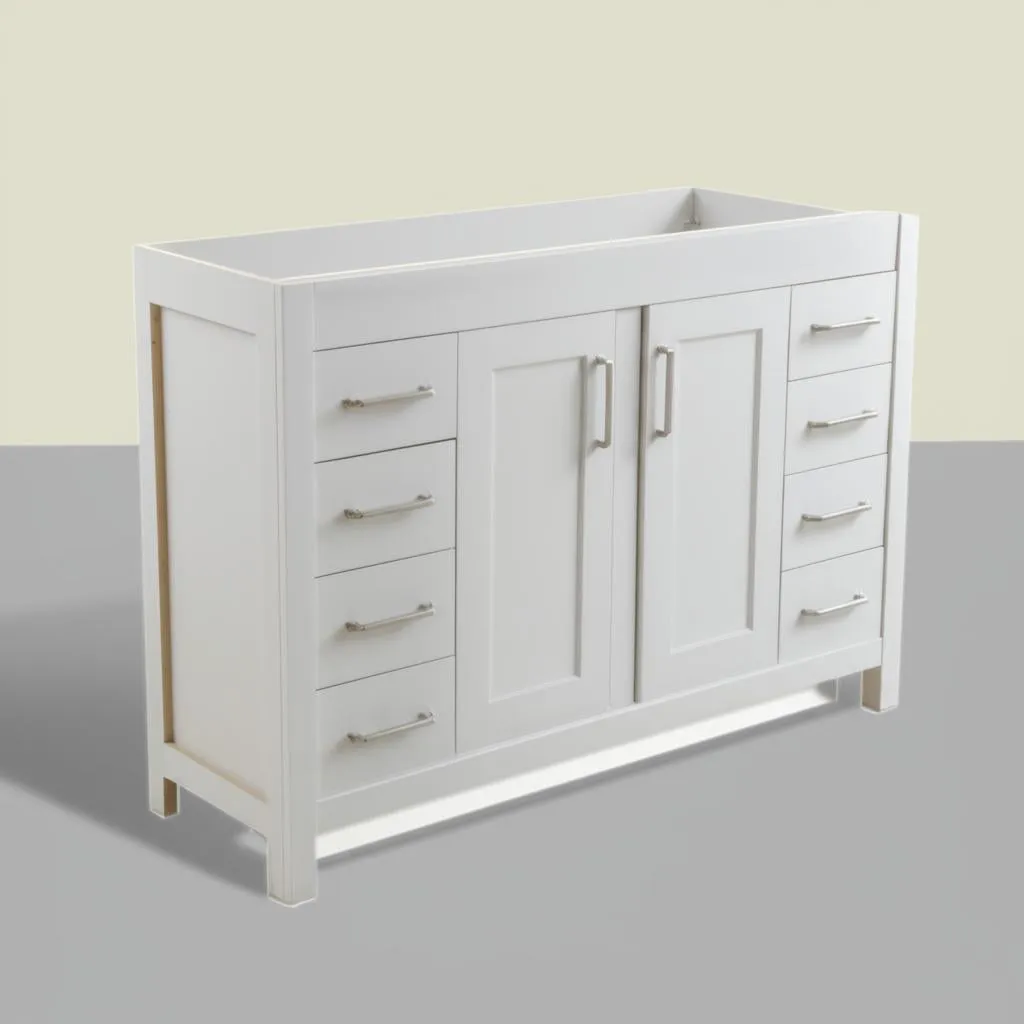 Westcourt 36 in. W x 21 in. D x 34 in. H Bath Vanity Cabinet Only in Sterling Gray, photo 13 of 22