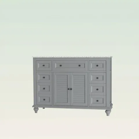 Hamilton Gray Vanity with Granite Top