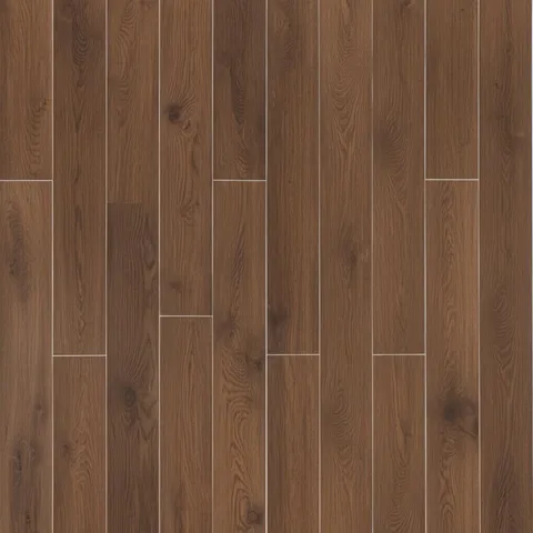 Hand-Scraped Medium Hickory Laminate Flooring