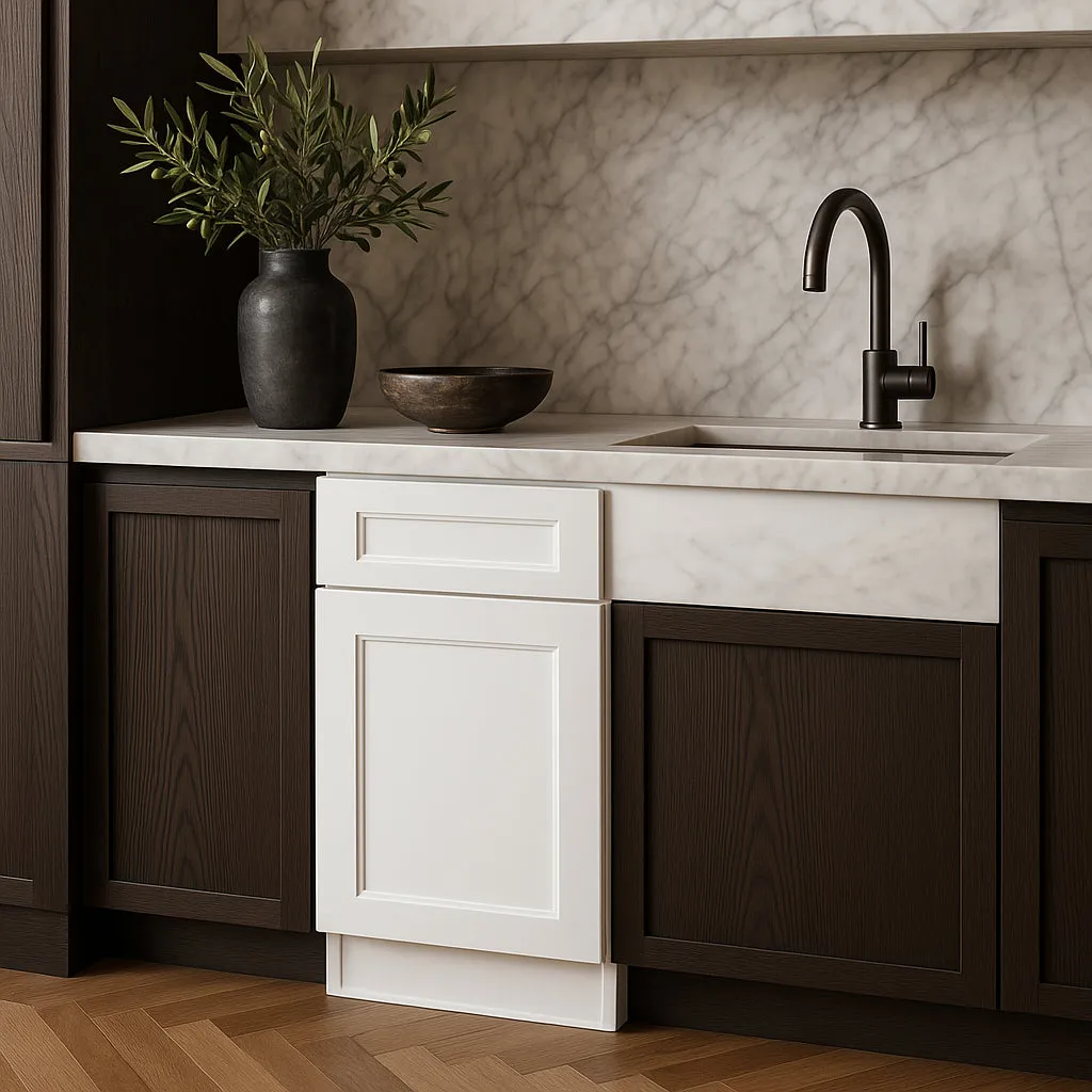 Home Decorators Collection Newport Pacific White Base Kitchen Cabinet, photo 3 of 3