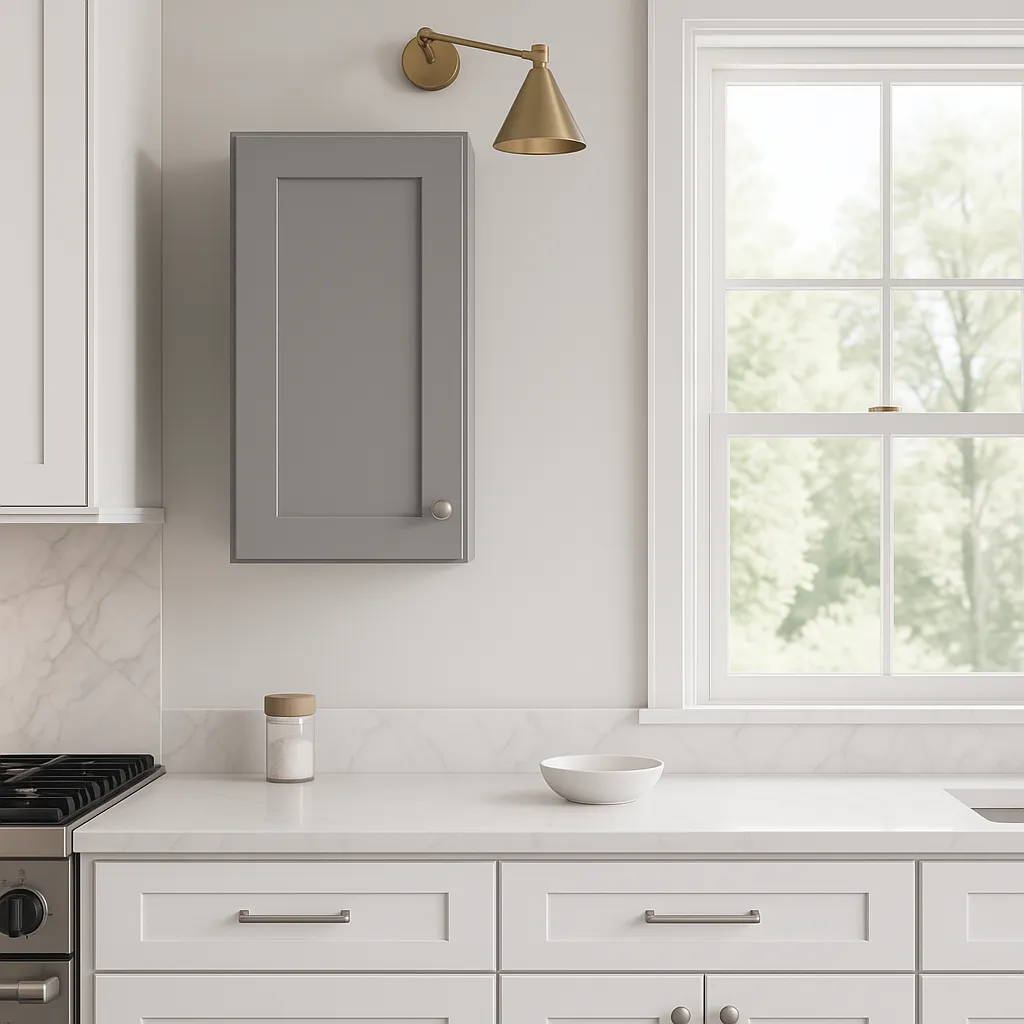 Home Decorators Collection Newport Pacific White Shaker Base Kitchen Cabinet, photo 2 of 3