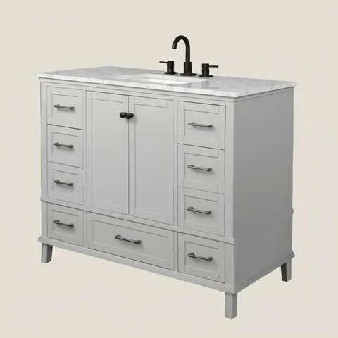 Merryfield 43" Dove Grey Bath Vanity