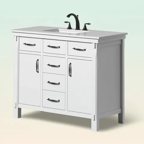 Bellington 42-inch White Bath Vanity
