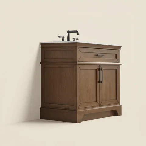 Cherrydale 36" Vanity in Almond Latte
