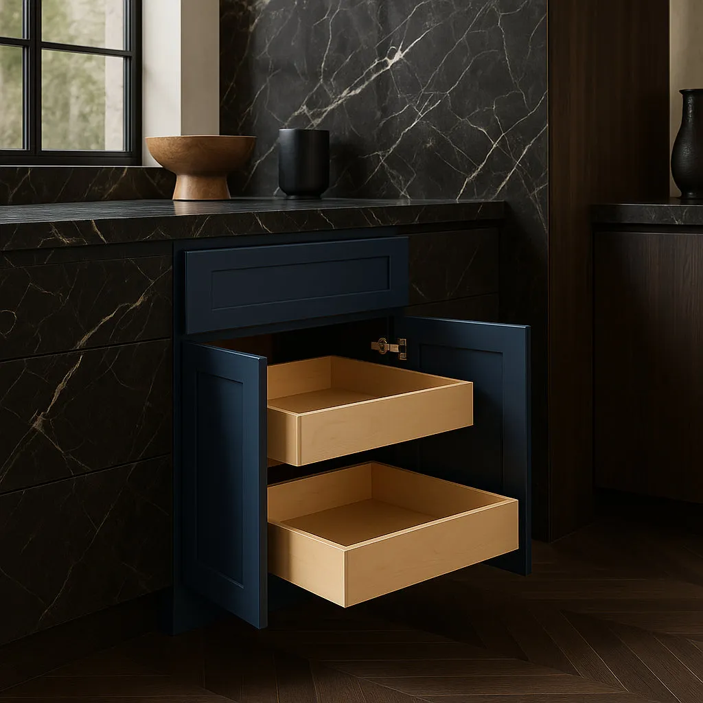 Home Decorators Collection Newport Mythic Blue Base Kitchen Cabinet, photo 3 of 3