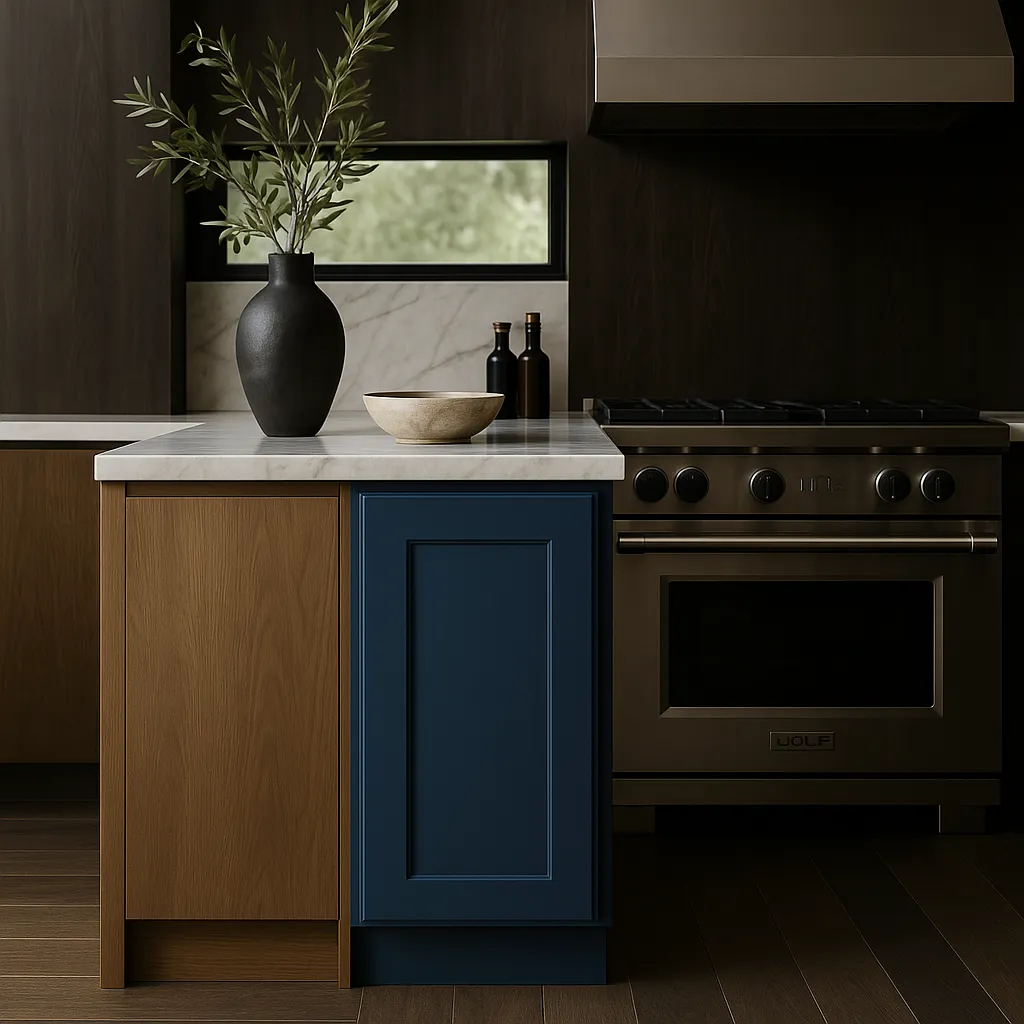 Home Decorators Collection Newport Mythic Blue Base Kitchen Cabinet, photo 3 of 3