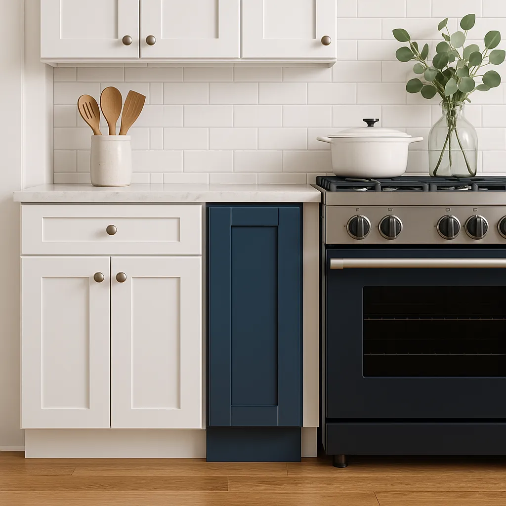 Home Decorators Collection Washington Vessel Blue Shaker Base Cabinet, photo 2 of 3