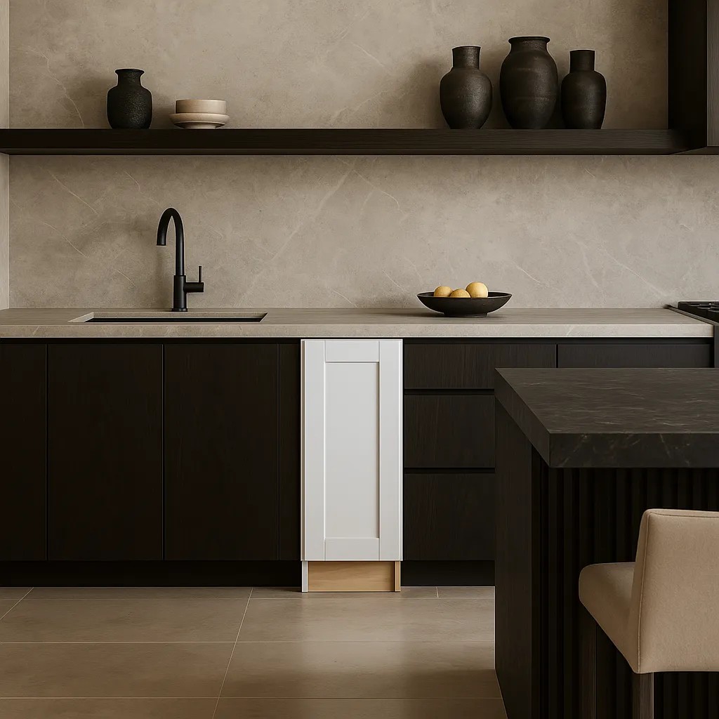 Home Decorators Collection Vesper White Shaker Kitchen Cabinet, photo 3 of 3