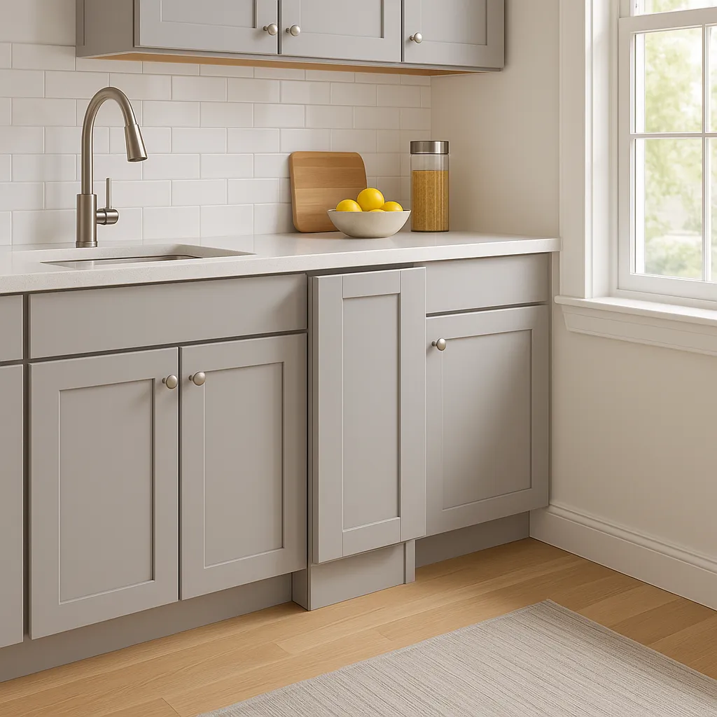 Home Decorators Collection Washington Veiled Gray Shaker Base Kitchen Cabinet, photo 2 of 3