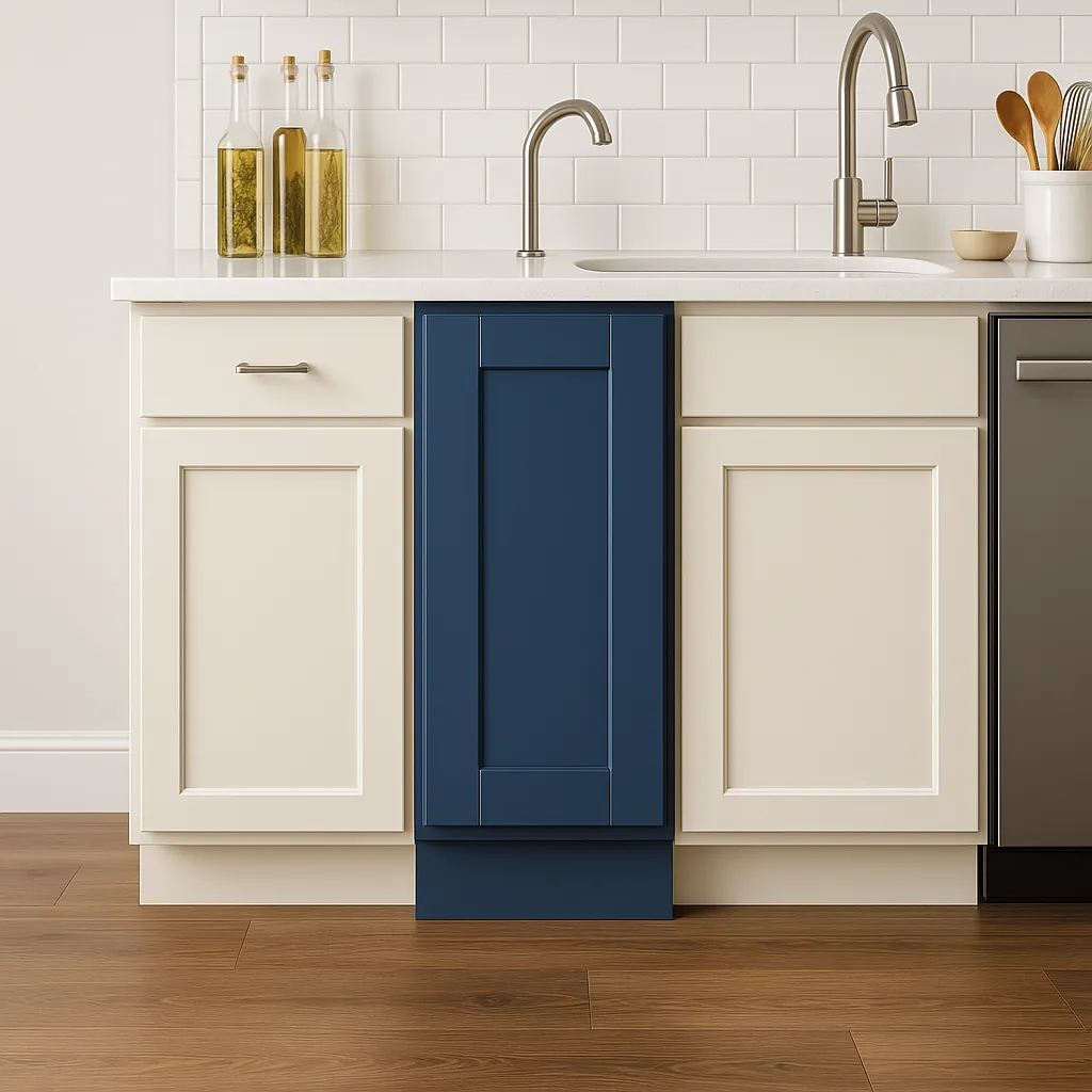 Home Decorators Collection Washington Vessel Blue Shaker Base Cabinet, photo 2 of 3