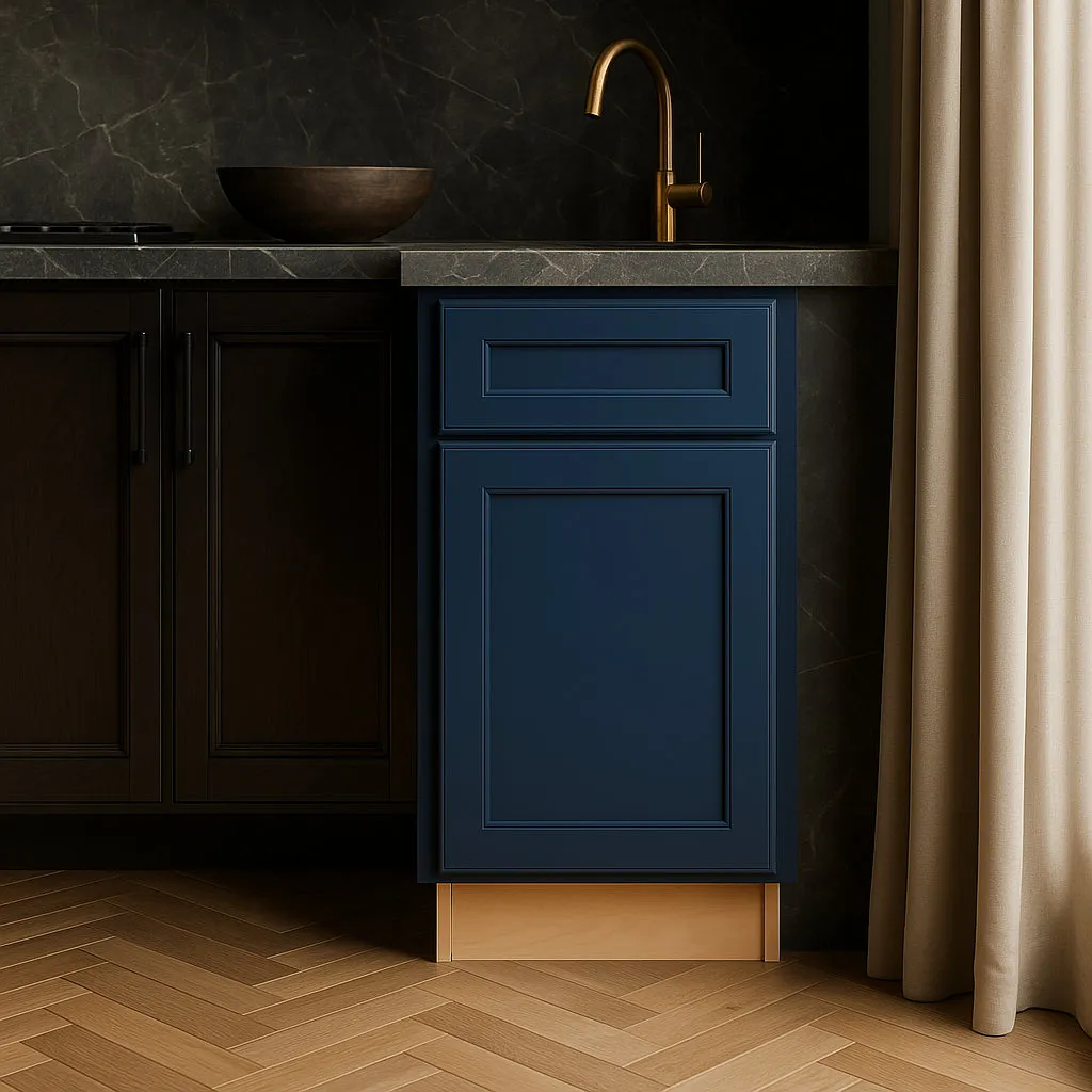 Home Decorators Collection Newport Mythic Blue Base Kitchen Cabinet, photo 3 of 3