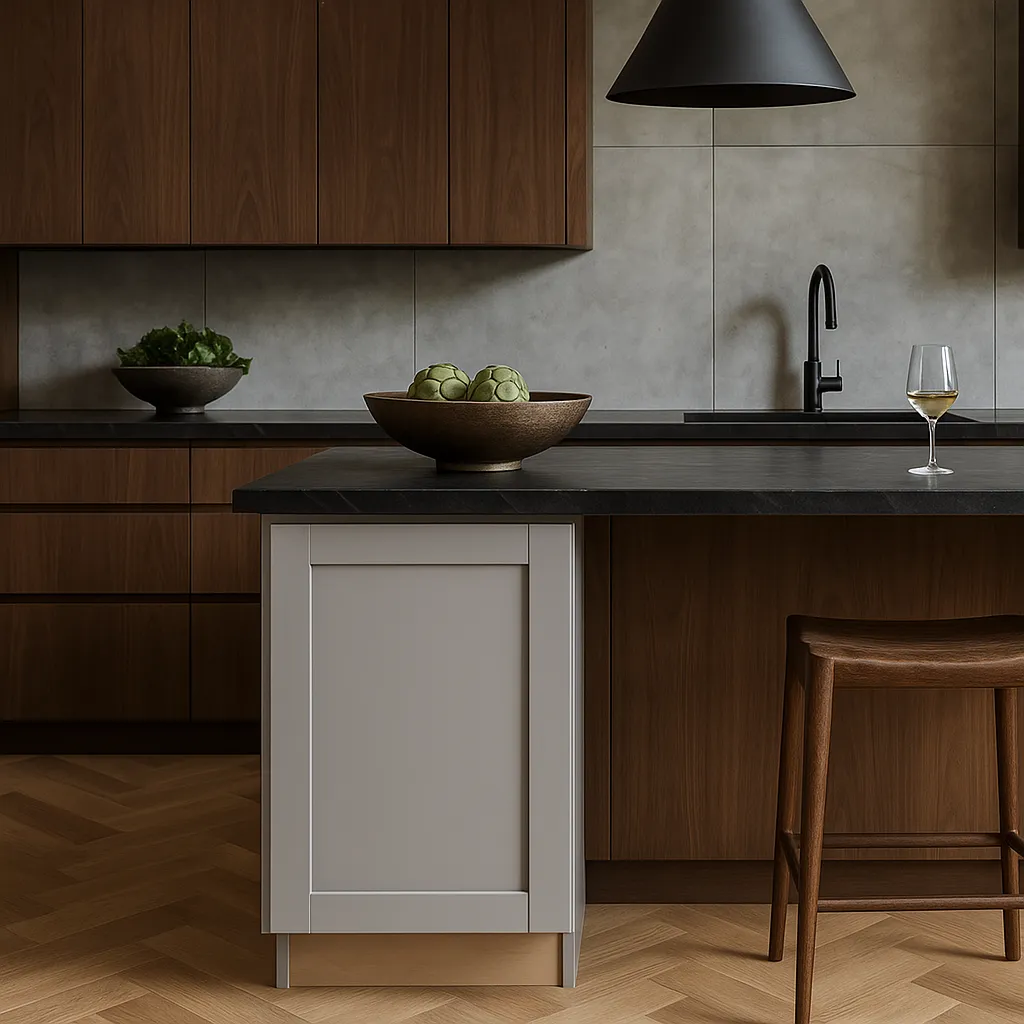 Home Decorators Collection Washington Veiled Gray Shaker Base Kitchen Cabinet, photo 3 of 3