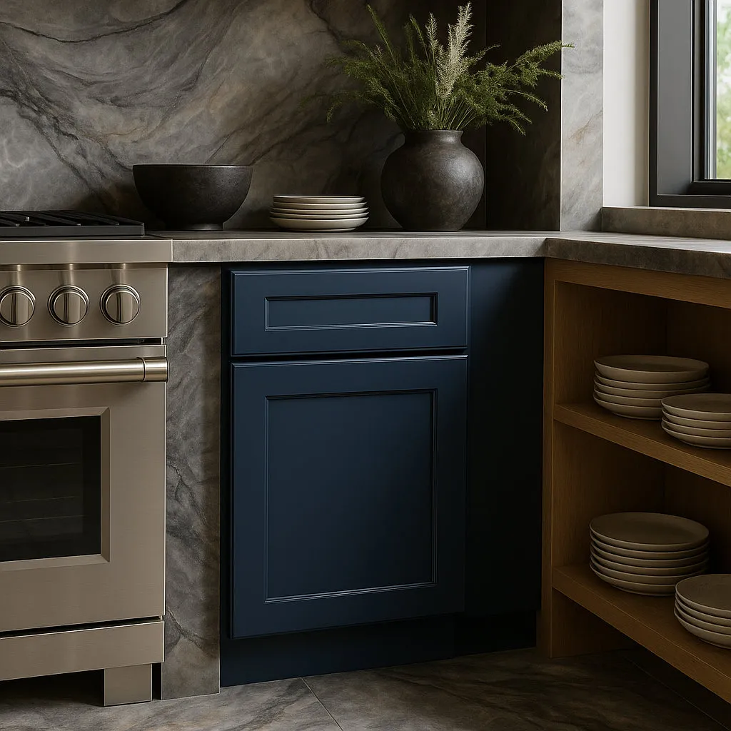 Home Decorators Collection Newport Mythic Blue Base Kitchen Cabinet, photo 3 of 3