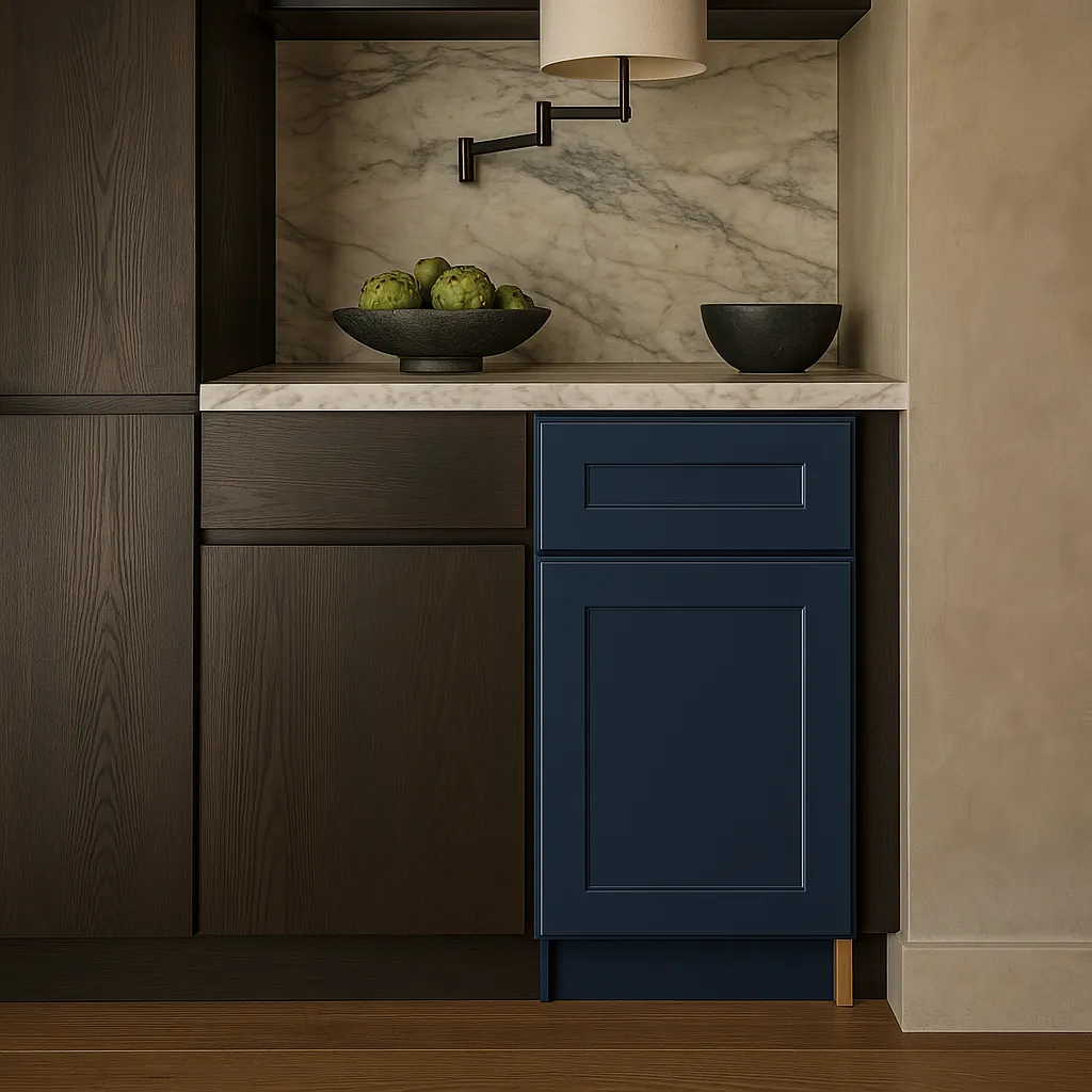 Home Decorators Collection Newport Mythic Blue Base Kitchen Cabinet, photo 2 of 3
