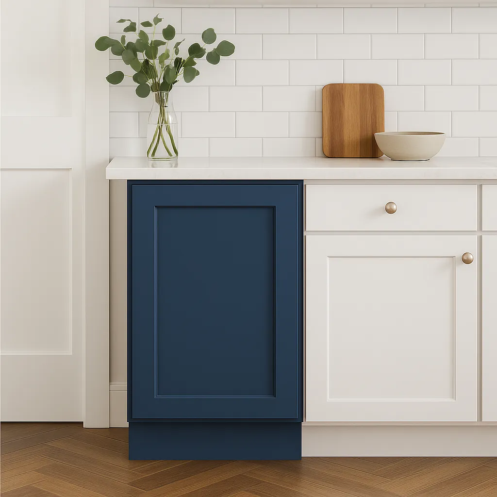 Home Decorators Collection Newport Mythic Blue Kitchen Cabinet, photo 2 of 3