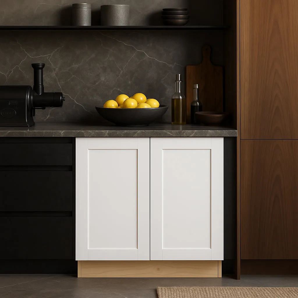 Home Decorators Collection Vesper White Shaker Base Kitchen Cabinet with Soft Close, photo 3 of 3