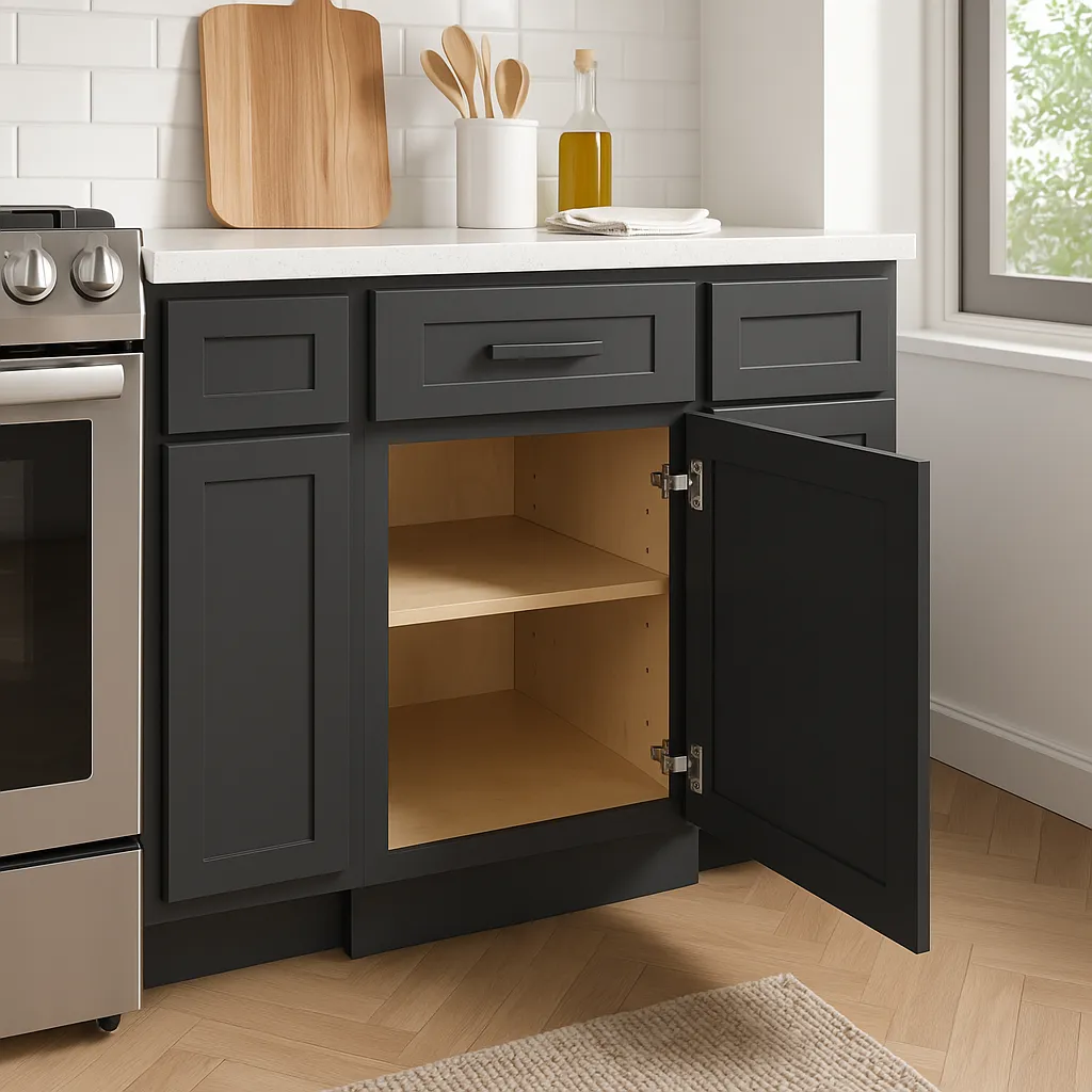 Home Decorators Collection Grayson Deep Onyx Base Kitchen Cabinet, photo 2 of 3