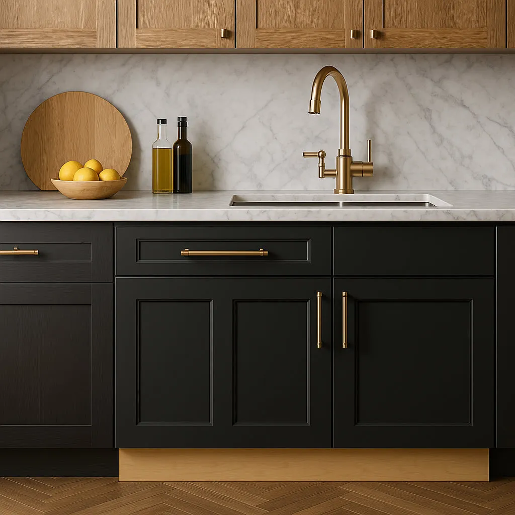Home Decorators Collection Grayson 30-Inch Deep Onyx Base Kitchen Cabinet, photo 2 of 3