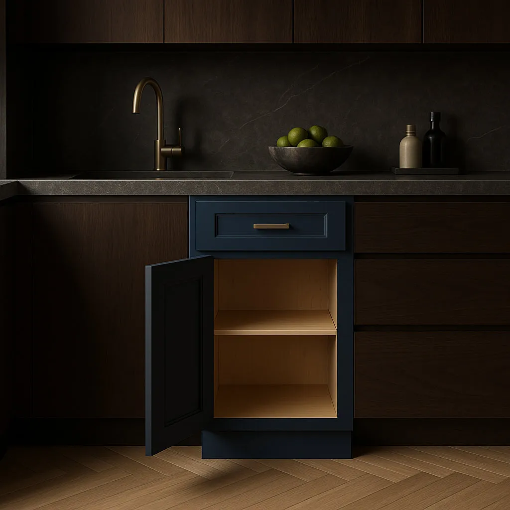 Home Decorators Collection Newport Mythic Blue Base Kitchen Cabinet, photo 3 of 3